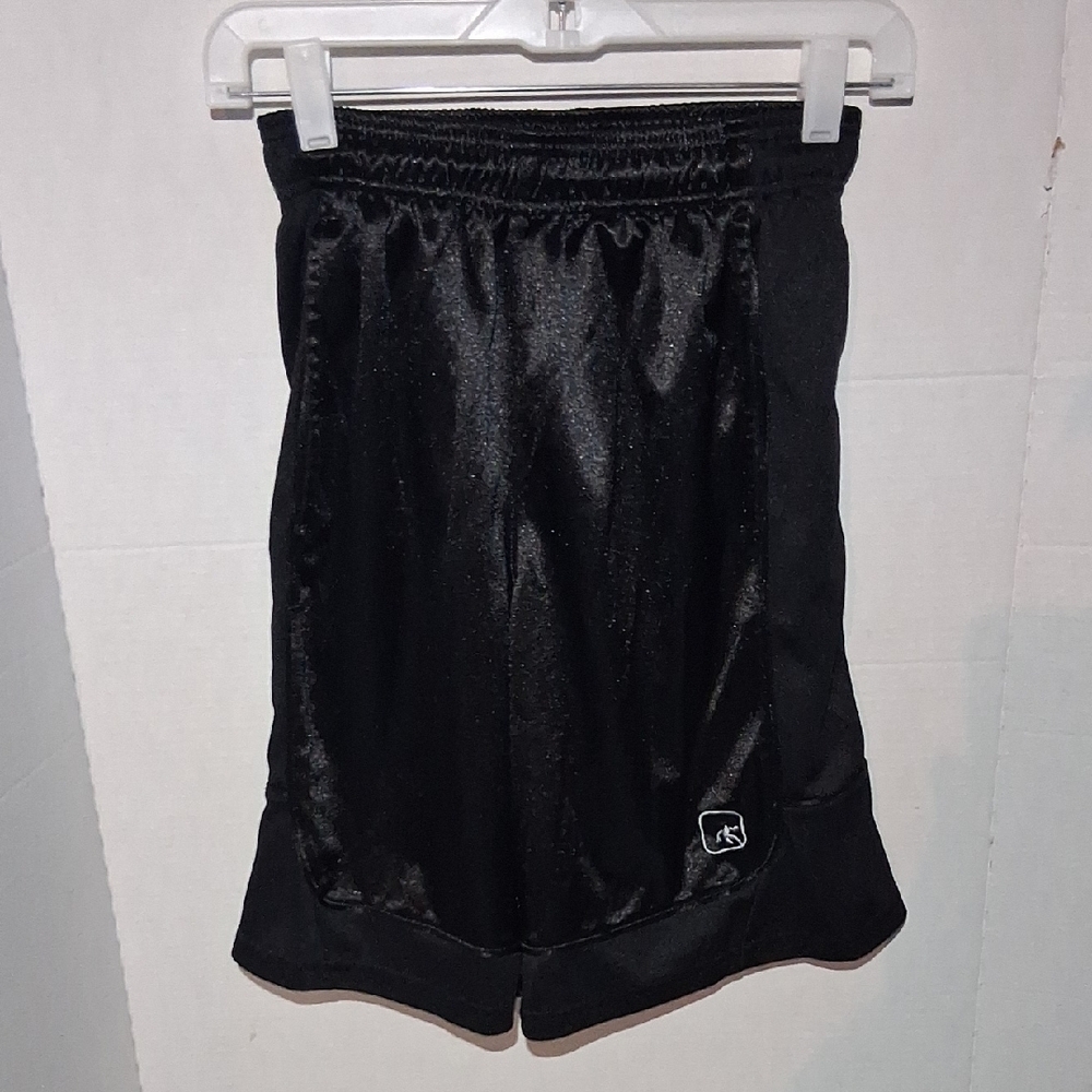 AND1 boys Black Athletic Shorts - Picture 1 of 8